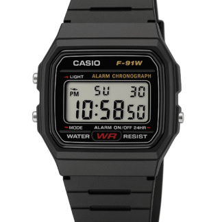 Casio F-91W digital watch black – best-selling budget watch in India